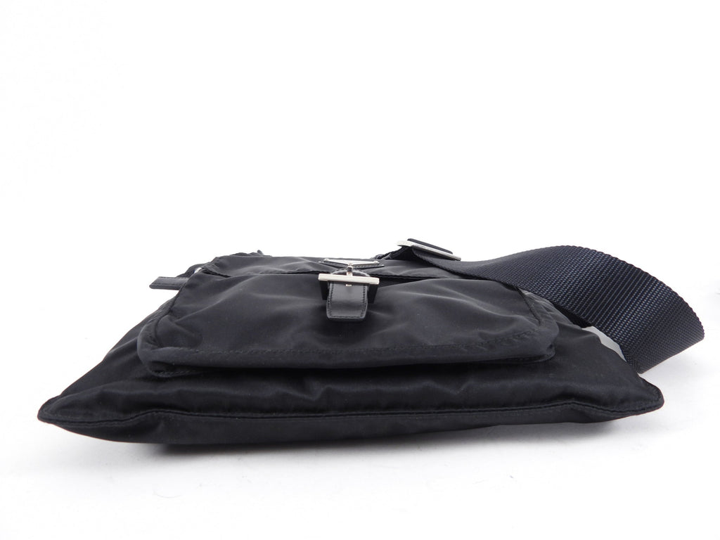 Prada Vintage Tessuto Nylon Messenger Bag
