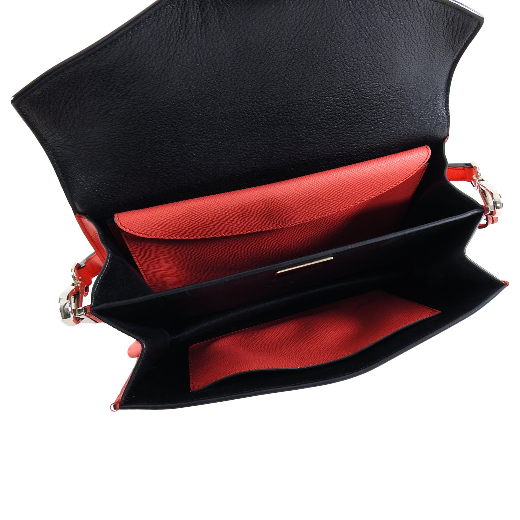 Prada Hot Pink Saffiano Lux Convertible 2 in 1 Sound Bag