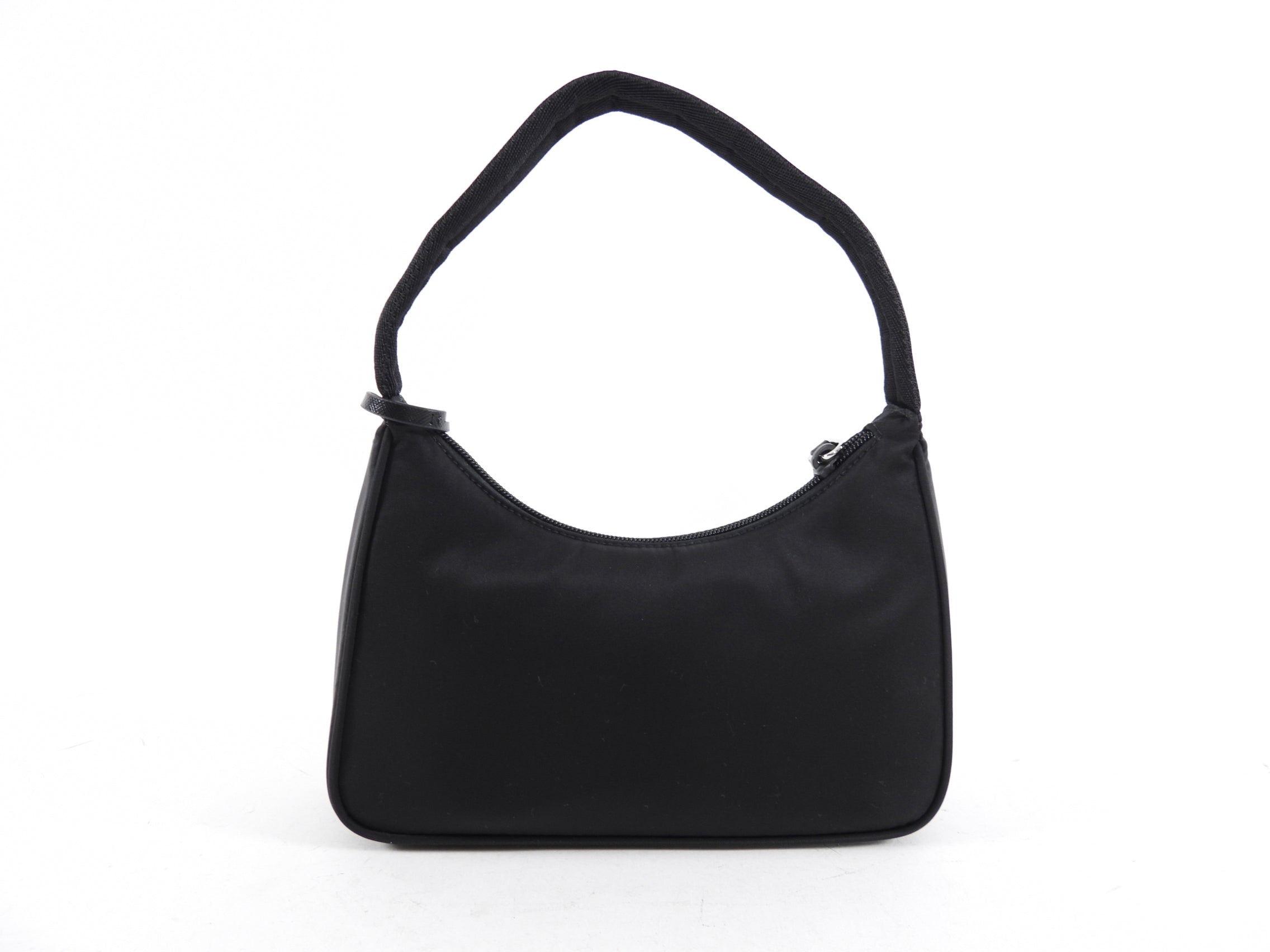 Prada Black Nylon Mini Re Edition 2005 Bag