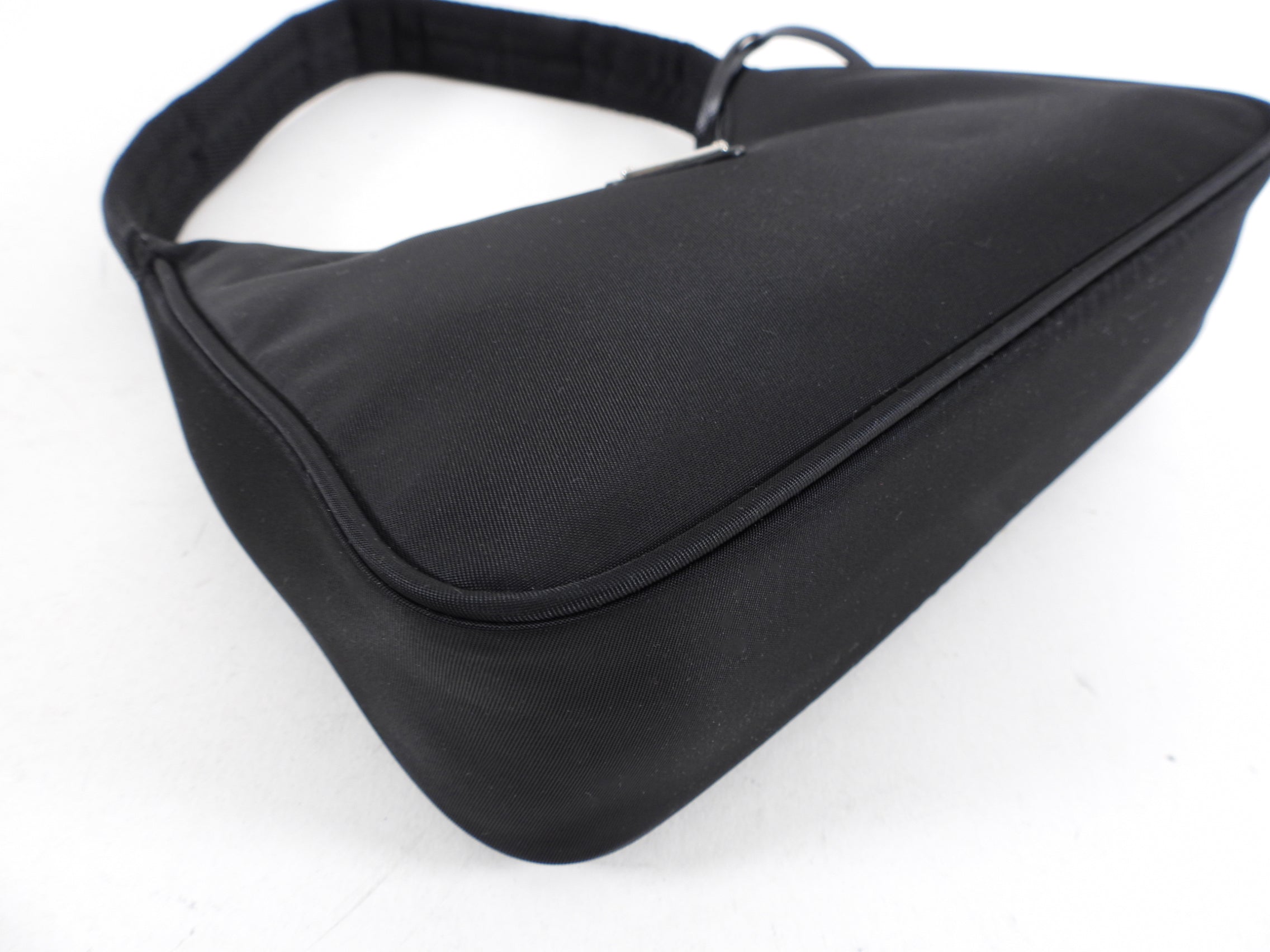 Prada Black Nylon Mini Re Edition 2005 Bag
