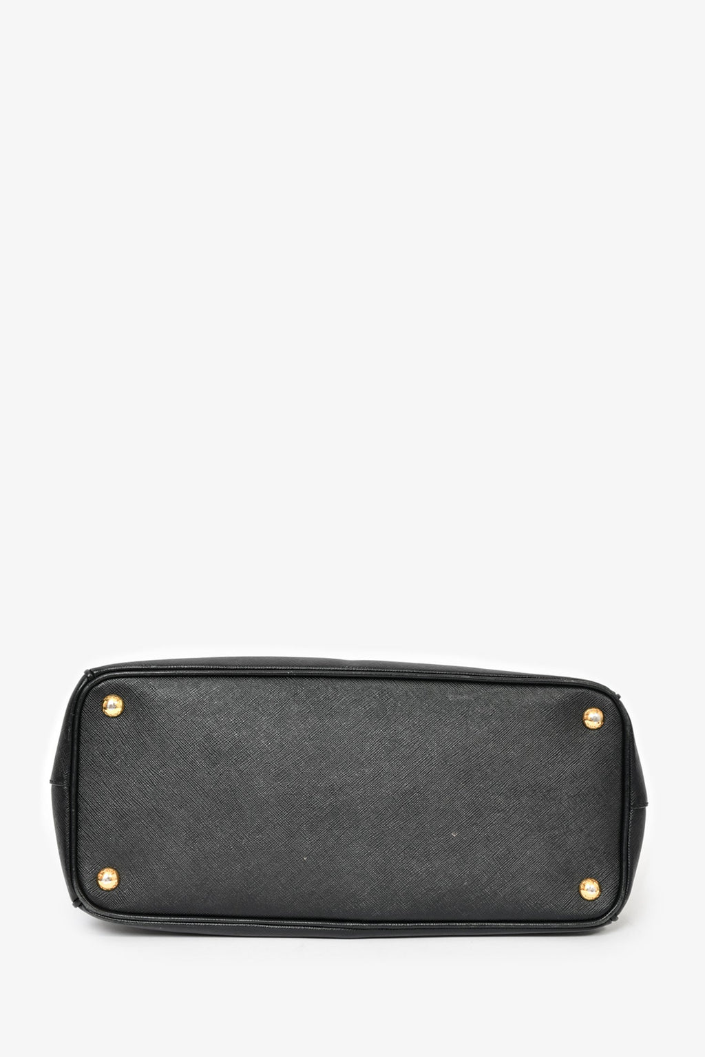 Prada Black Saffiano Leather Large 'Galleria' Tote with Strap