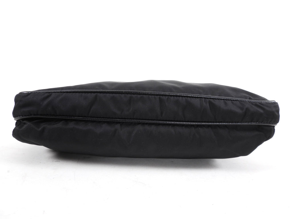 Prada Black Nylon Tessuto Messenger Bag