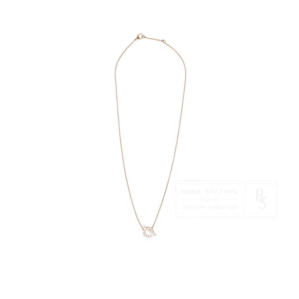 Hermès Finesse Pendant Diamonds and 18k Rose Gold