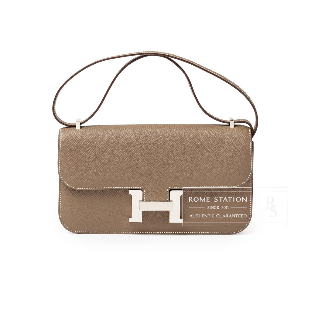 Hermès Constance Elan Etoupe Epsom Palladium Hardware