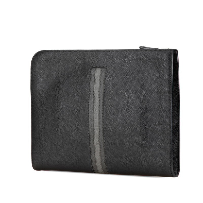 Prada Saffiano Leather Clutch Bag