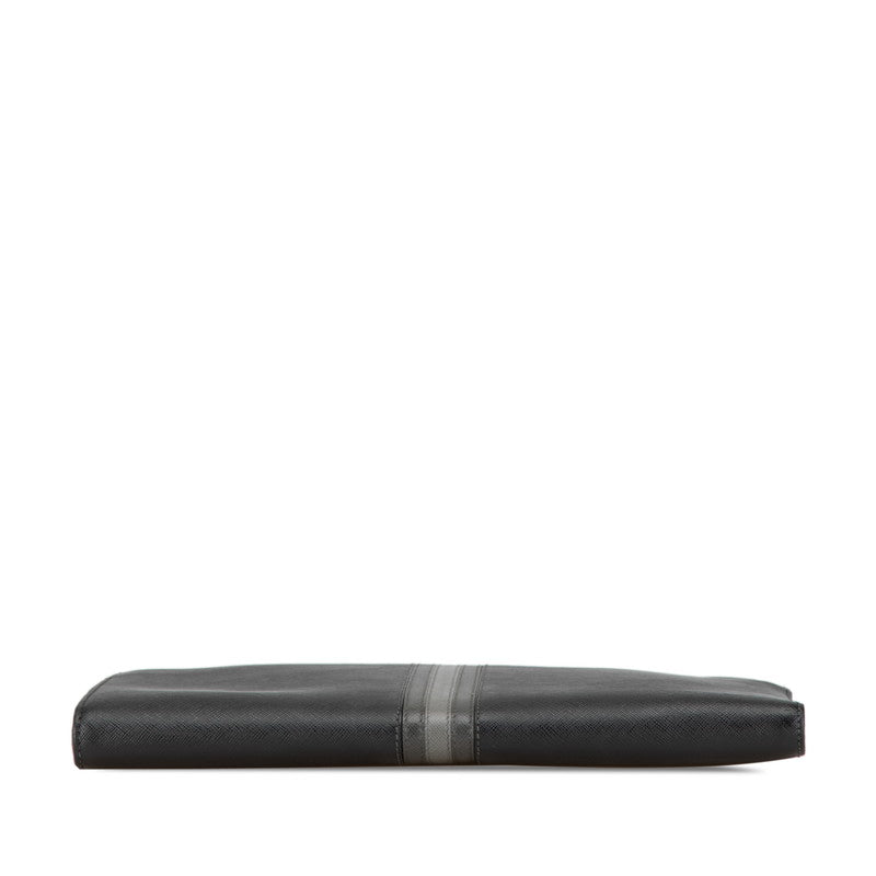 Prada Saffiano Leather Clutch Bag