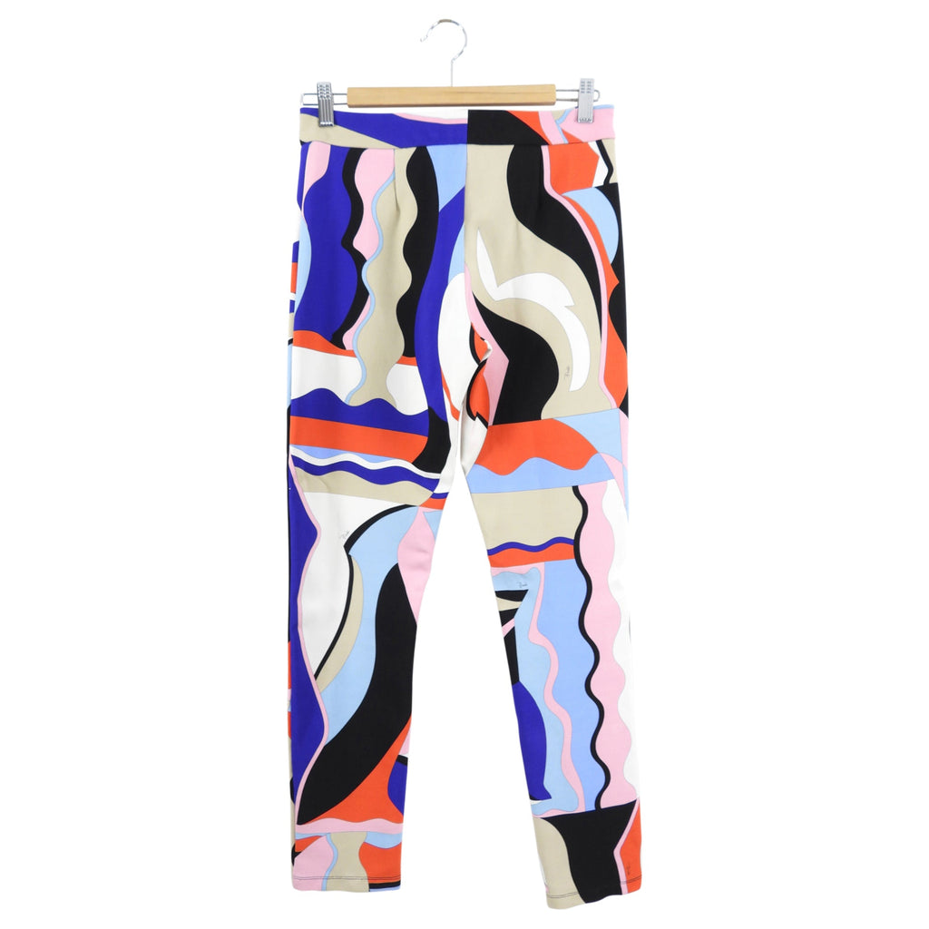 Pucci Multicolour viscose Jersey Slim Pants - S (4/6)
