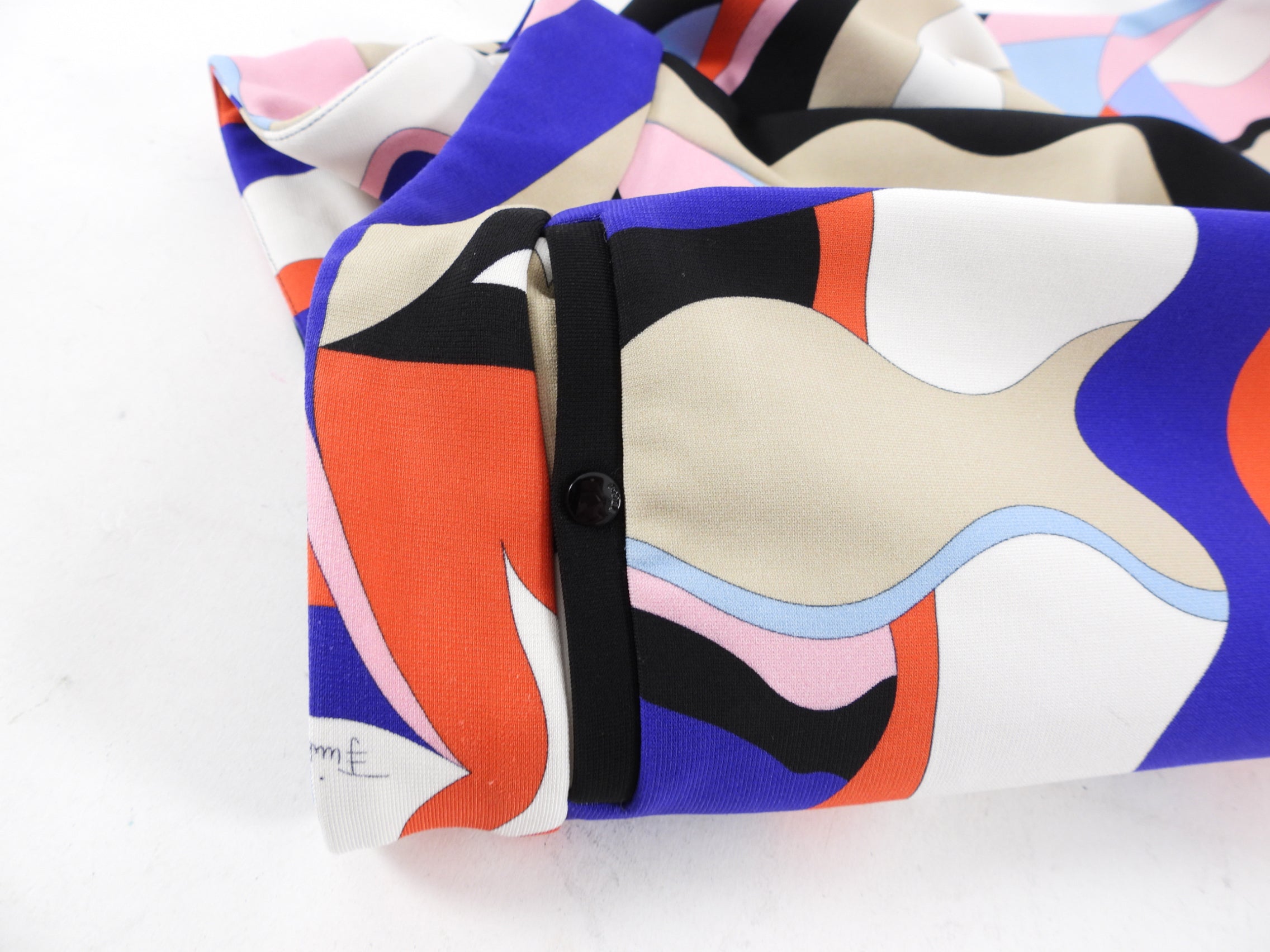 Pucci Multicolour viscose Jersey Slim Pants - S (4/6)