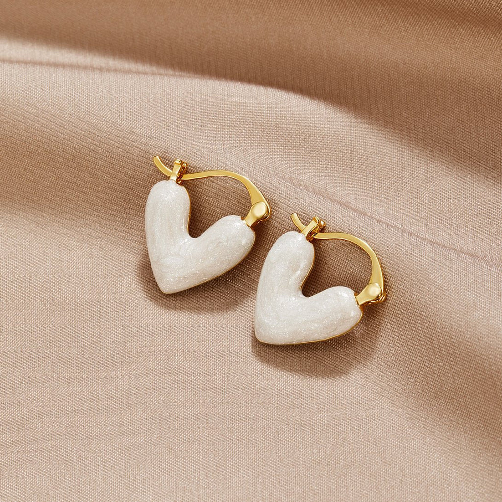 ‘Pure Love’ Heart Earrings