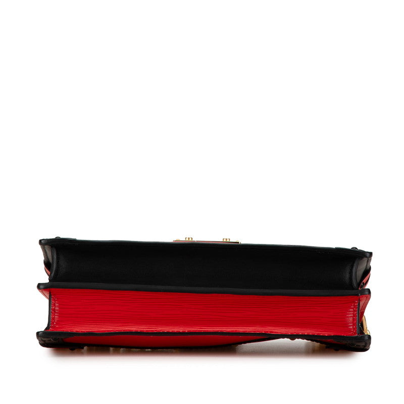Louis Vuitton Trunk Clutch Epi 2way bag