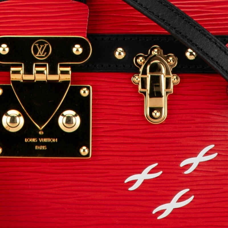 Louis Vuitton Trunk Clutch Epi 2way bag