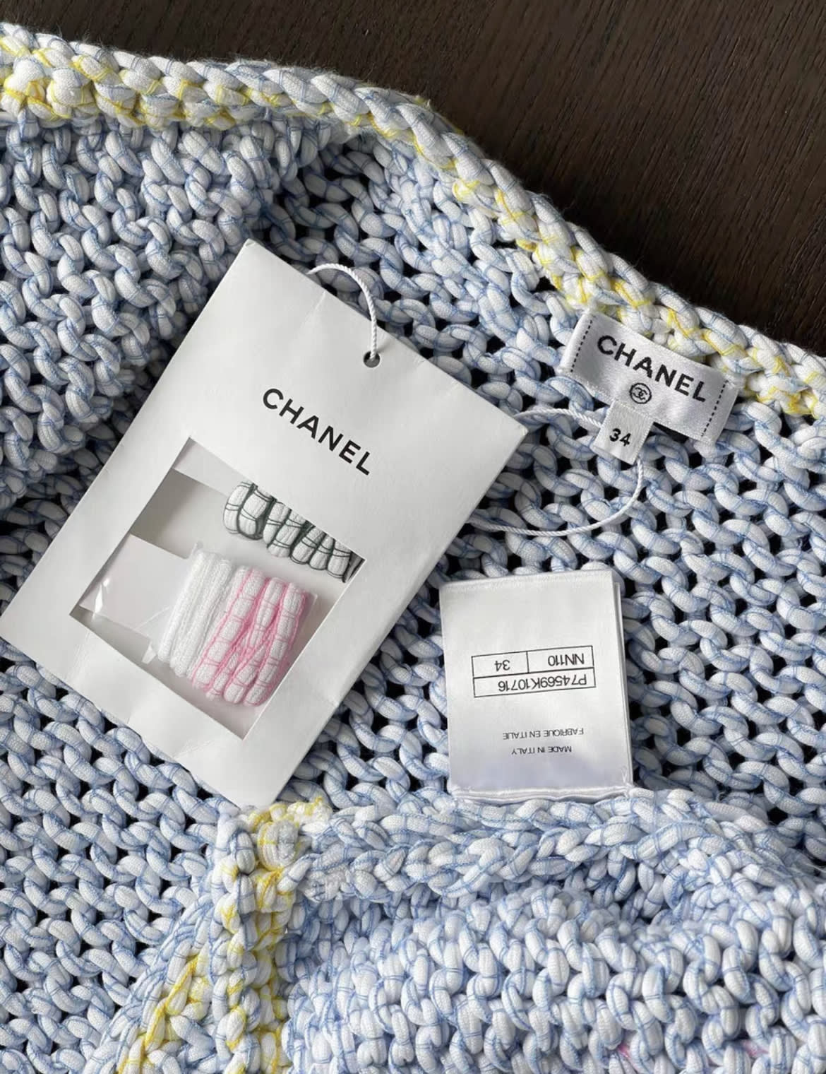 Chanel 23ss igan fr34 with tag