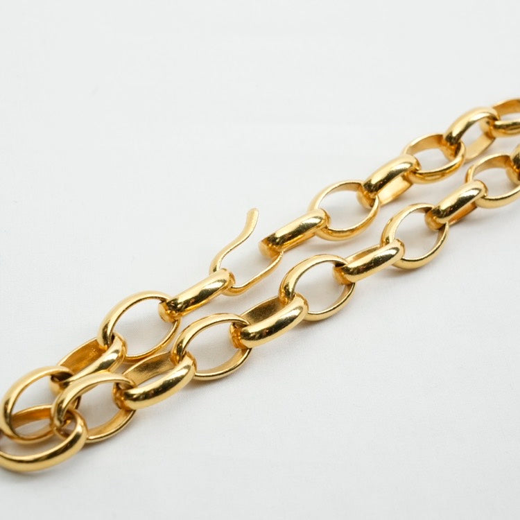 Chanel Paris Gold Pendant Necklace18-Inch Length