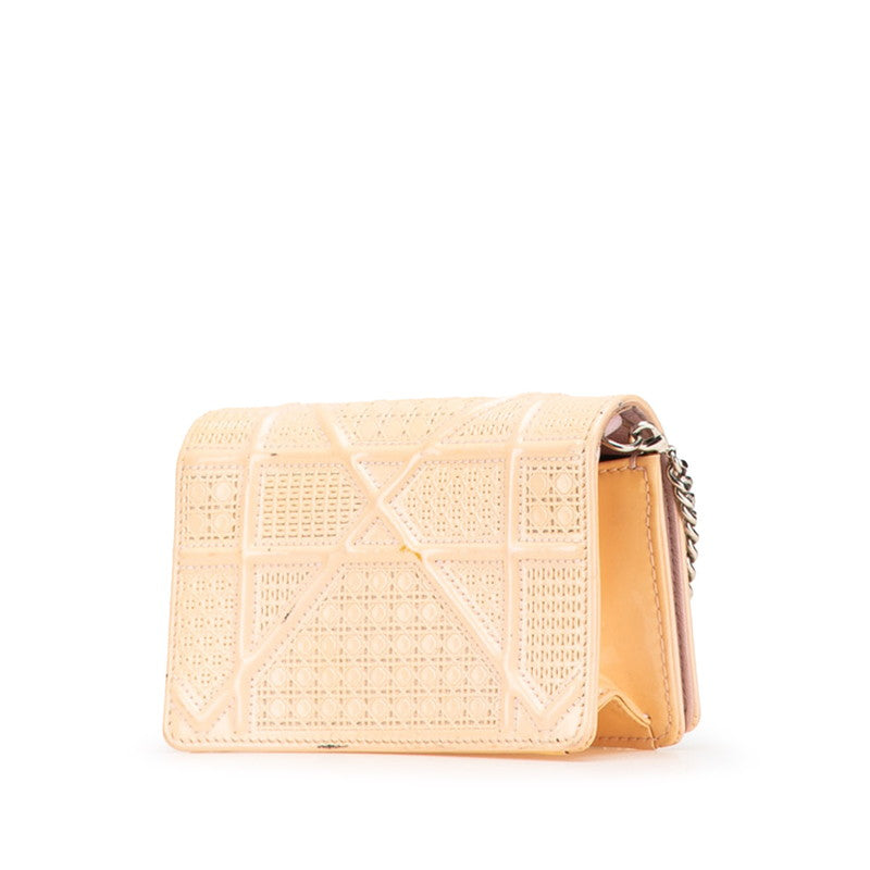 Dior Diorama Patent Leather Shoulder Bag