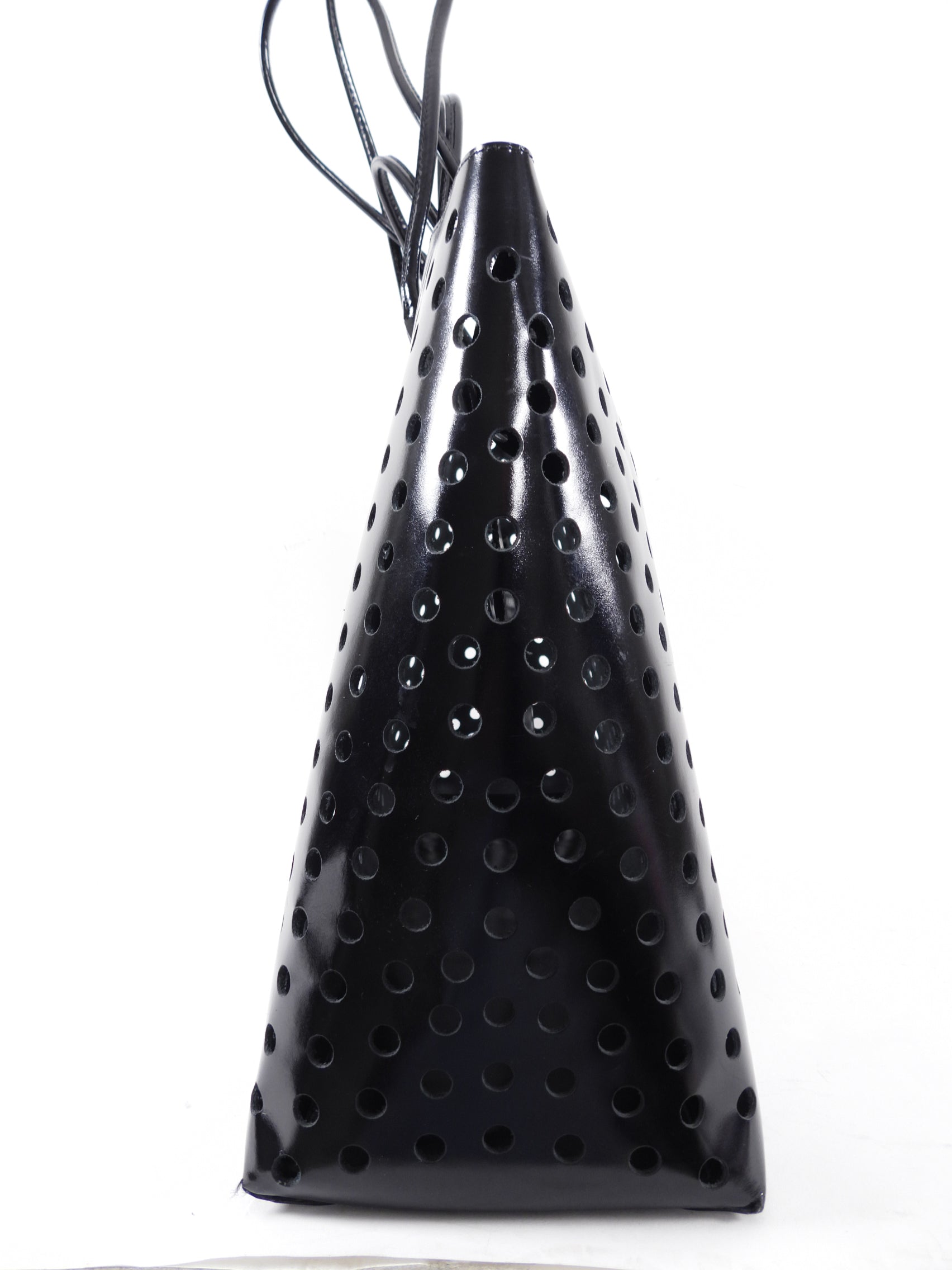 Rachel Comey Large Leather Perforated Shopper Tote Bag