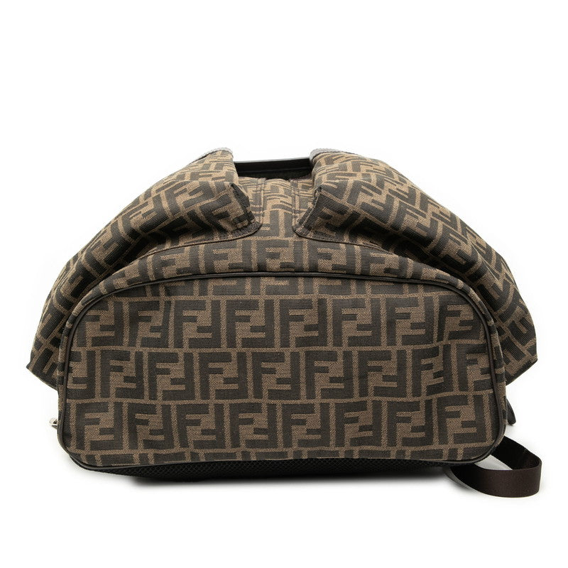 Fendi Zucca Canvas Leather 2way Backpack