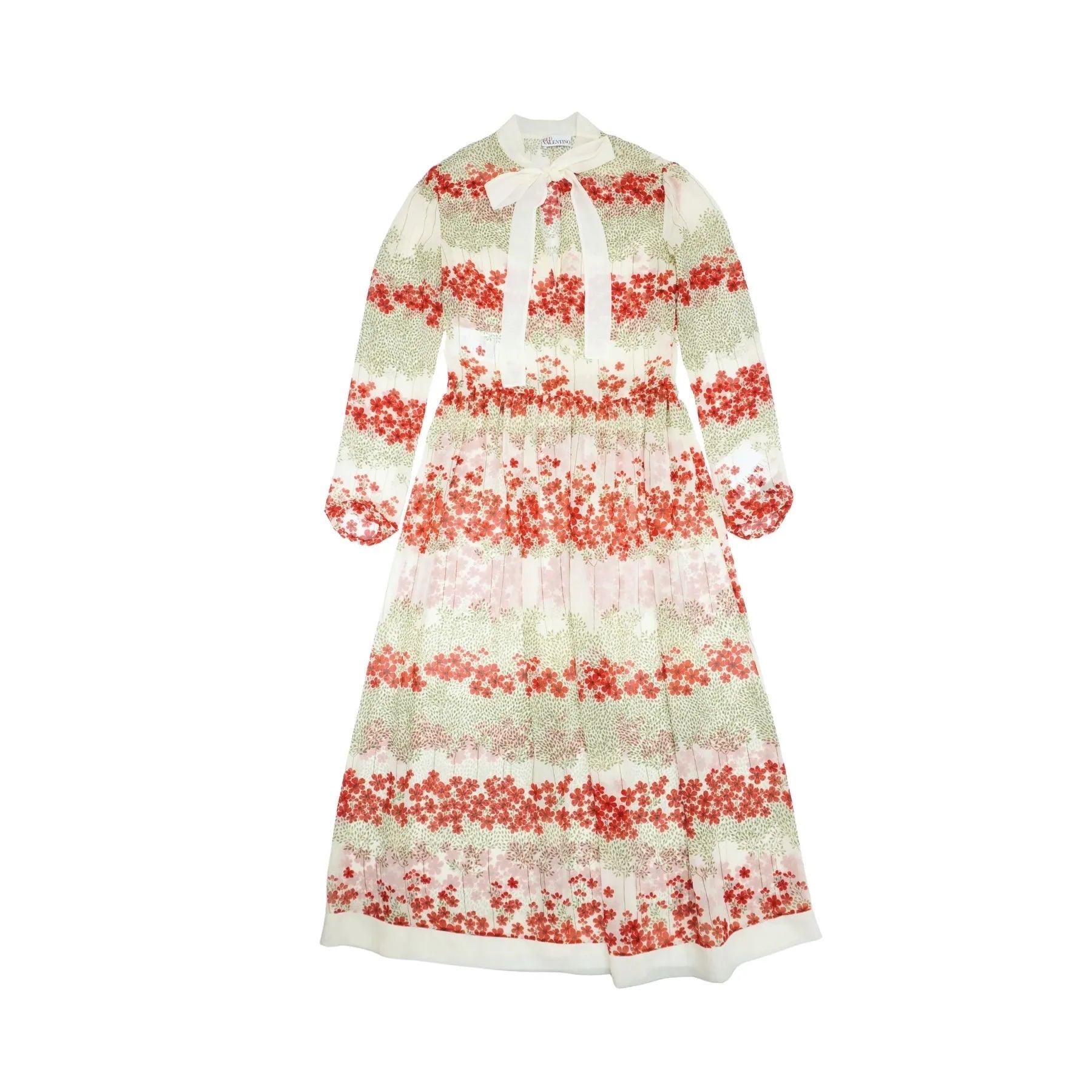 Red Valentino Long-Sleeve Dress - Women's 40