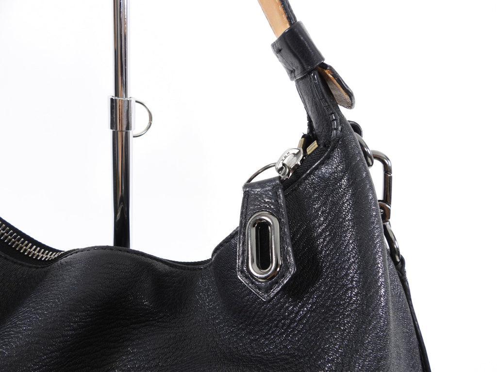 Reed Krakoff Large Black Leather Two-Way Shoulder Bag