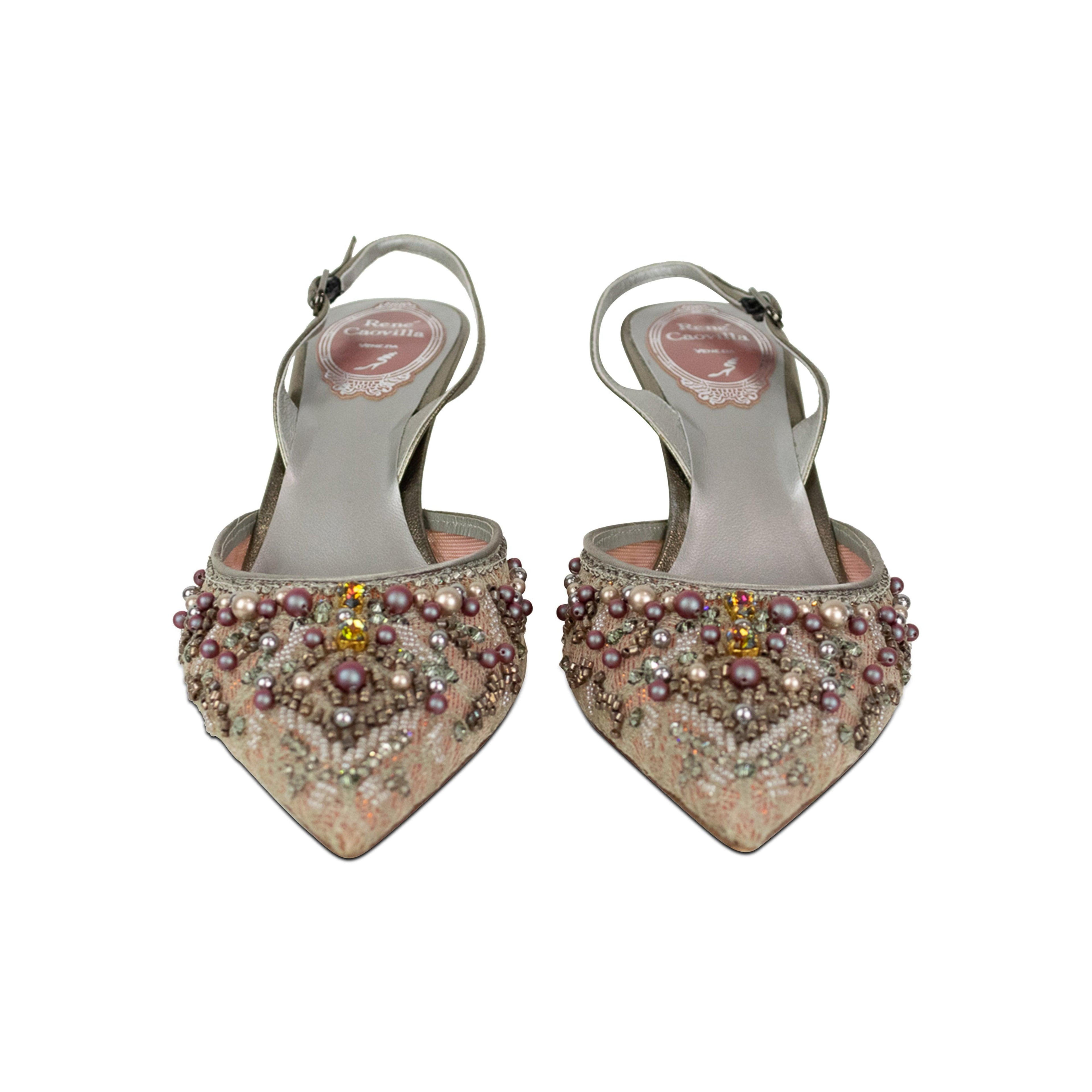 Rene Caovilla Slingbacks - 35.5