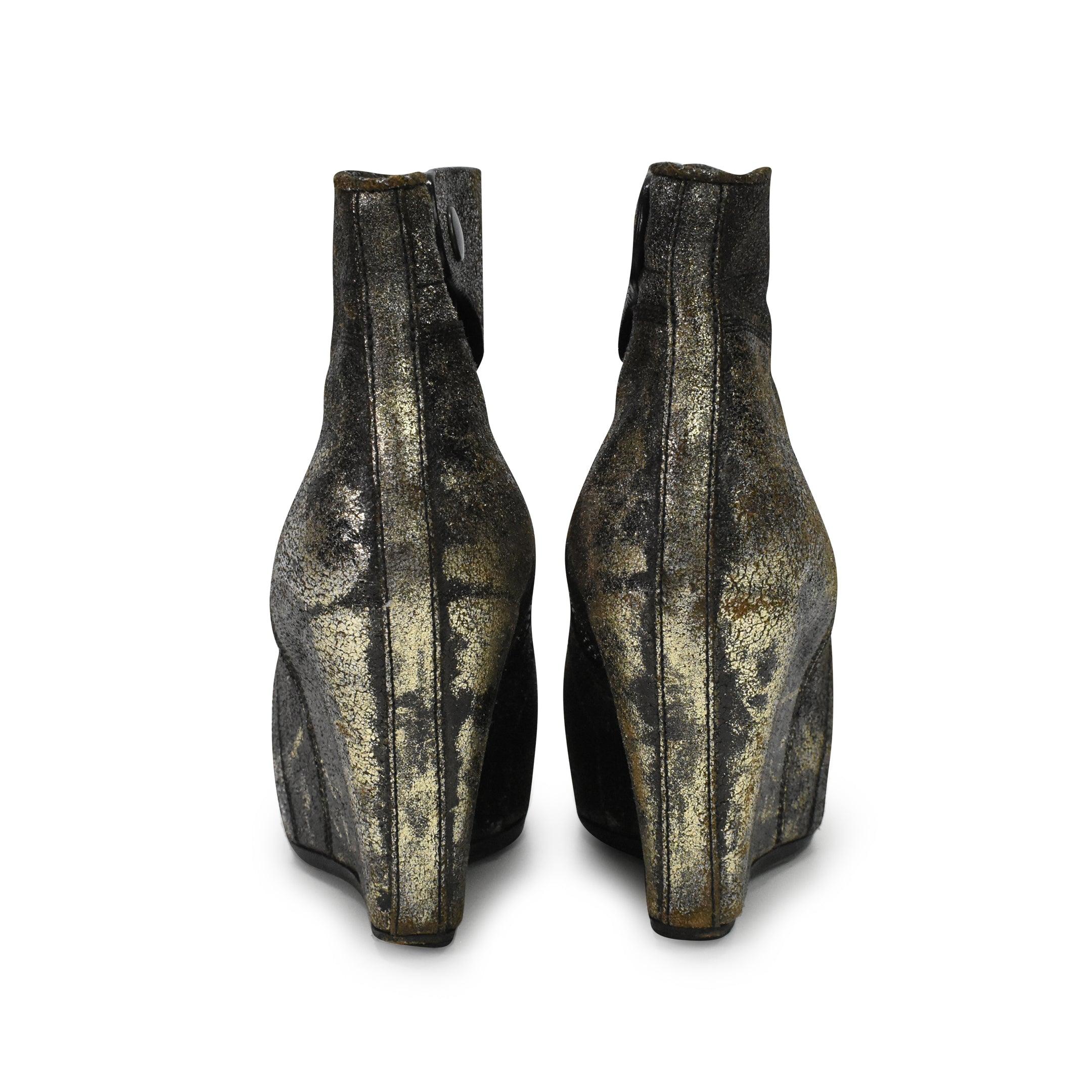 Rick Owens Wedge Boots - Women's 36