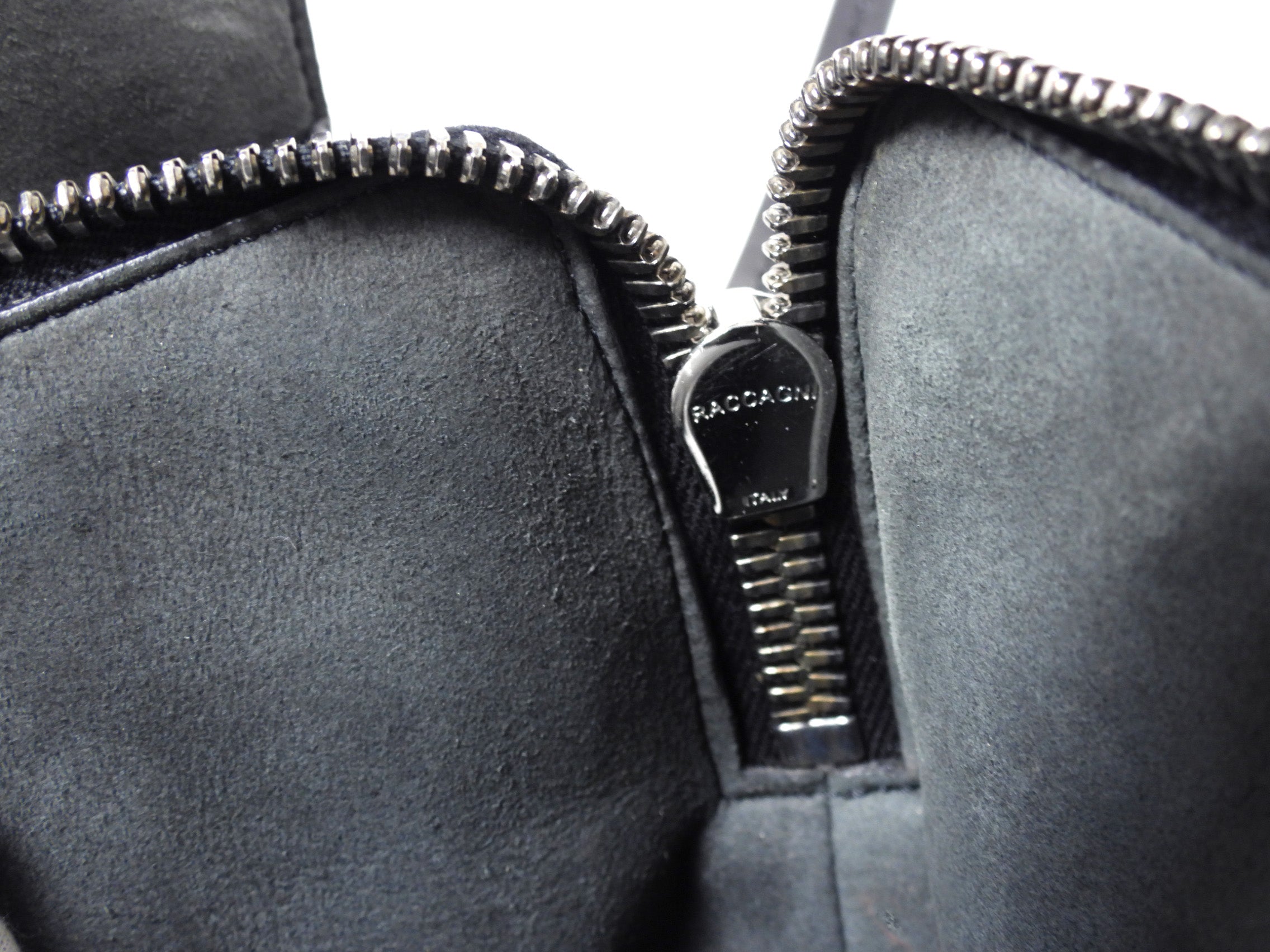 Rick Owens Black Leather Edith Satchel Tote Bag