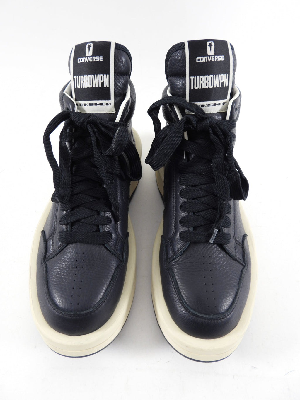 Converse x Rick Owens Turbowpn Limited Edition Leather high Top Sneakers - 40.5 / 9