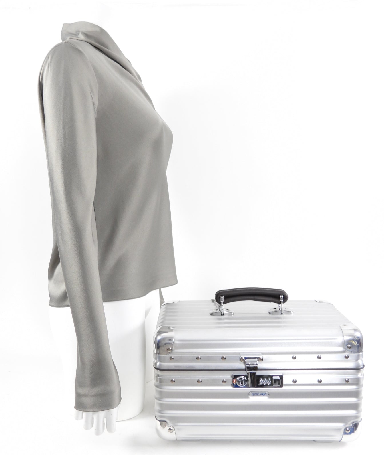Rimowa Silver Classic Flight Beauty Case