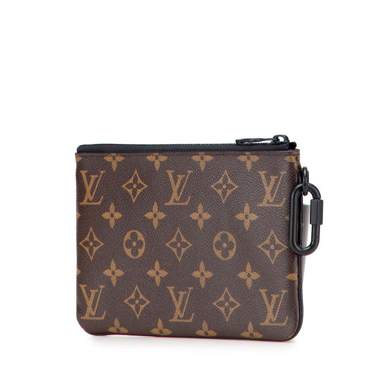 Louis Vuitton Zipped Pouch Monogram Clutch Bag
