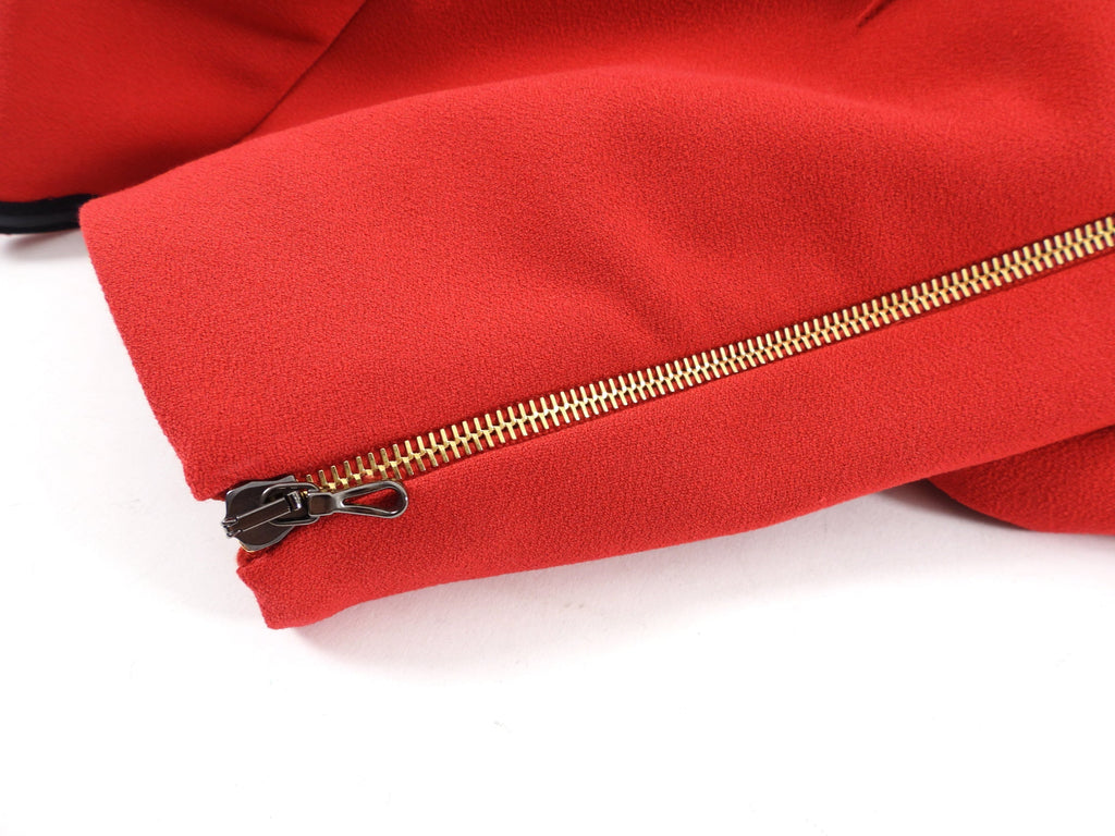 Roland Mouret Red Long Dress - IT42 / USA 6