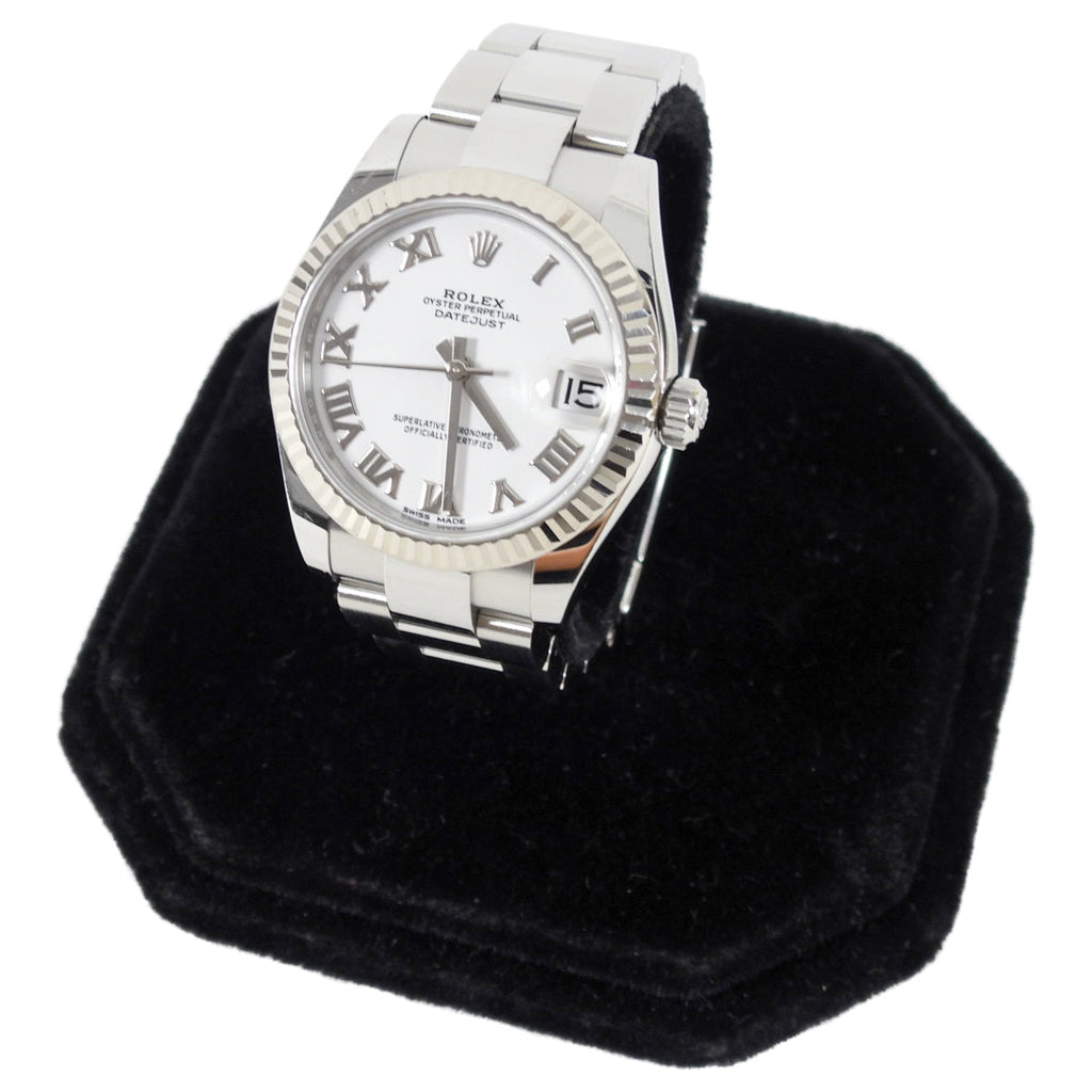 Rolex Datejust Stainless and 18k White Gold 31mm Ladies Watch