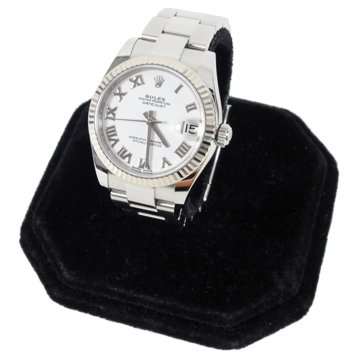 Rolex Datejust Stainless and 18k White Gold 31mm Ladies Watch