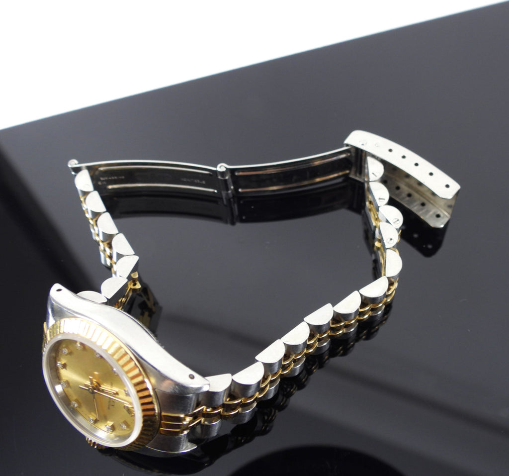 Rolex Vintage Ladies Oyster Perpetual Jubilee Diamond Watch