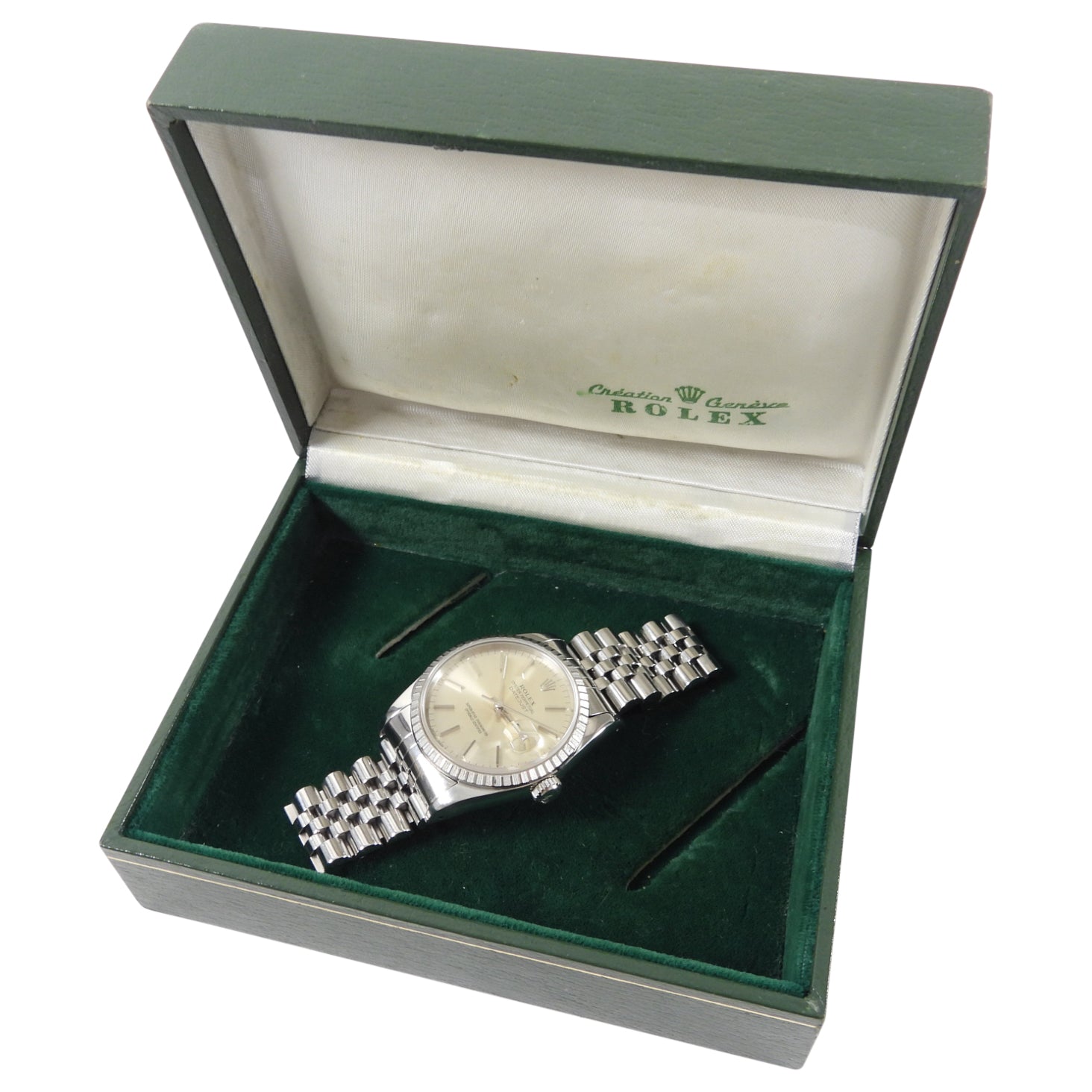 Rolex Oyster Perpetual Datejust Vintage 1991 36mm Stainless Jubilee Watch