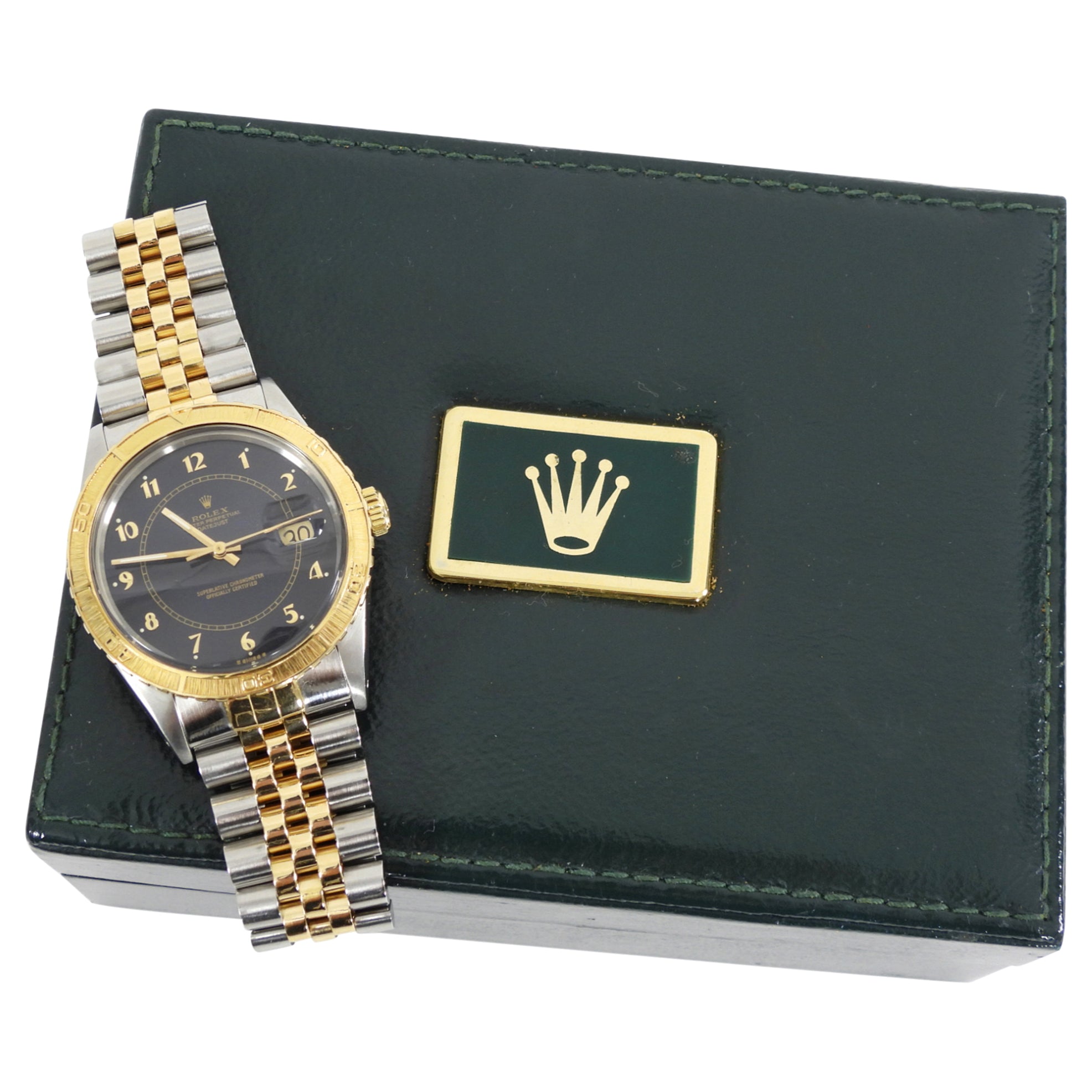 Rolex Vintage 1986 Datejust Turn-O-Graph Thunderbird 36mm 2-Tone Watch
