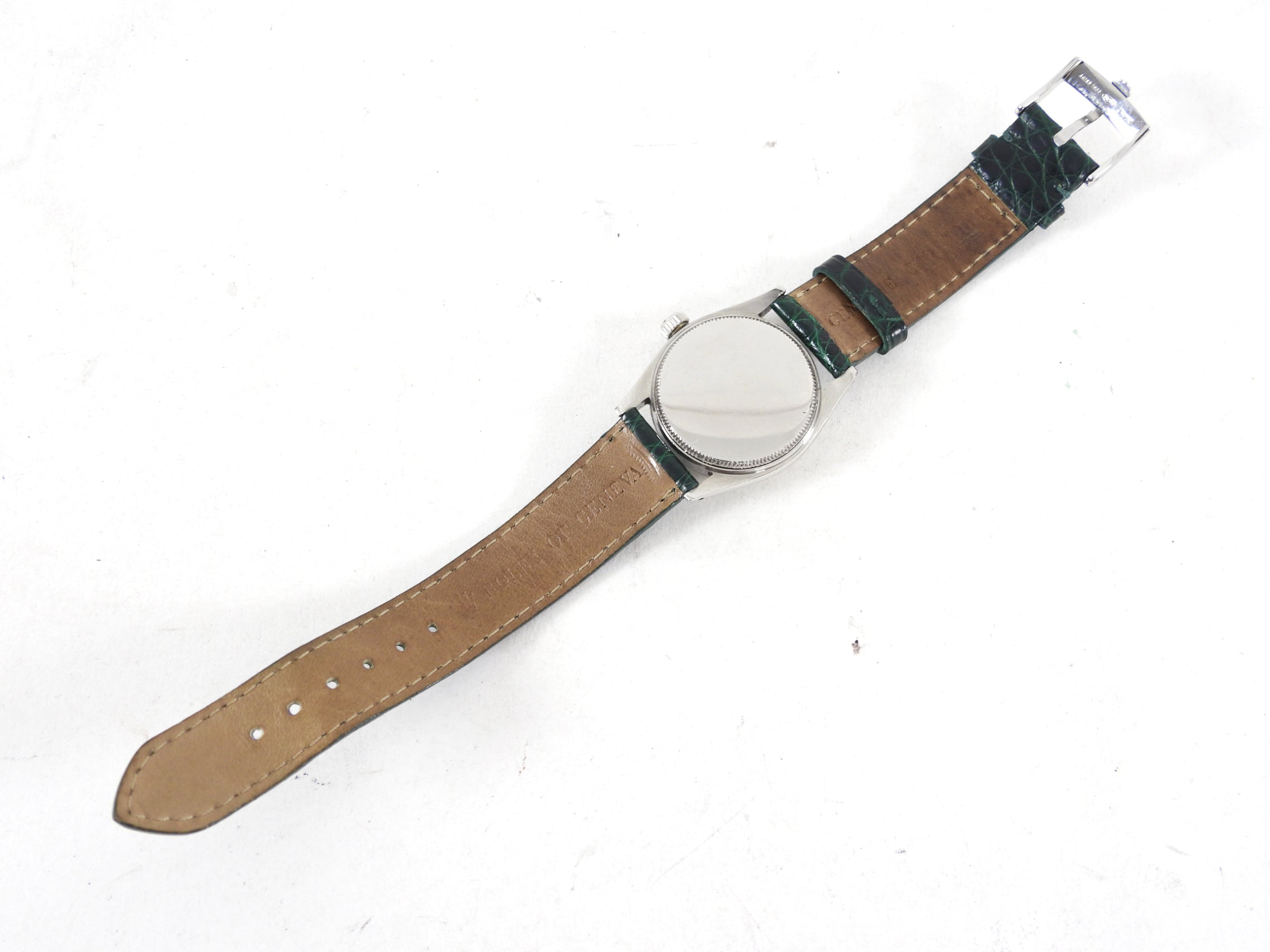 Rolex Vintage 1958 Wrist Watch with Green Band