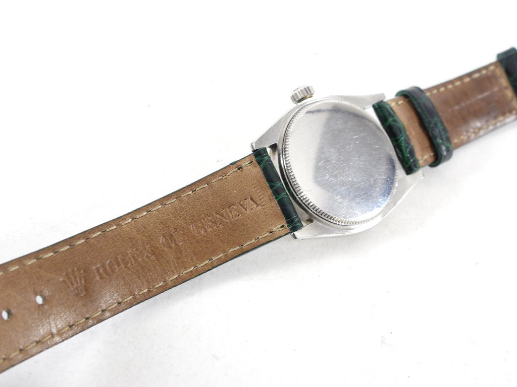 Rolex Vintage 1958 Wrist Watch with Green Band