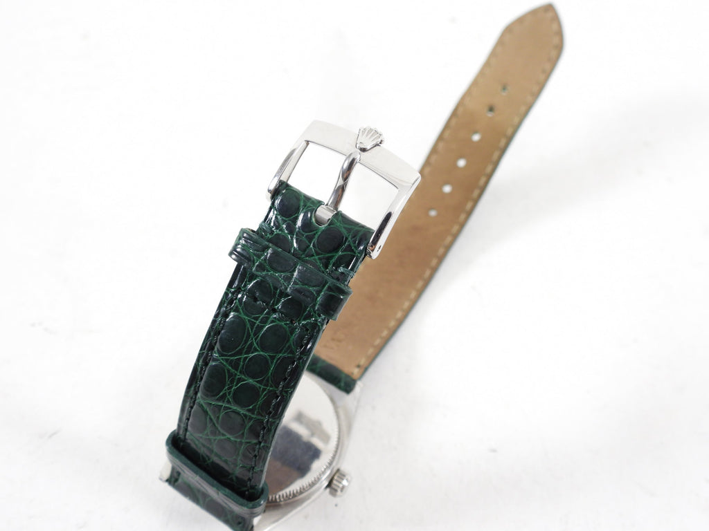 Rolex Vintage 1958 Wrist Watch with Green Band