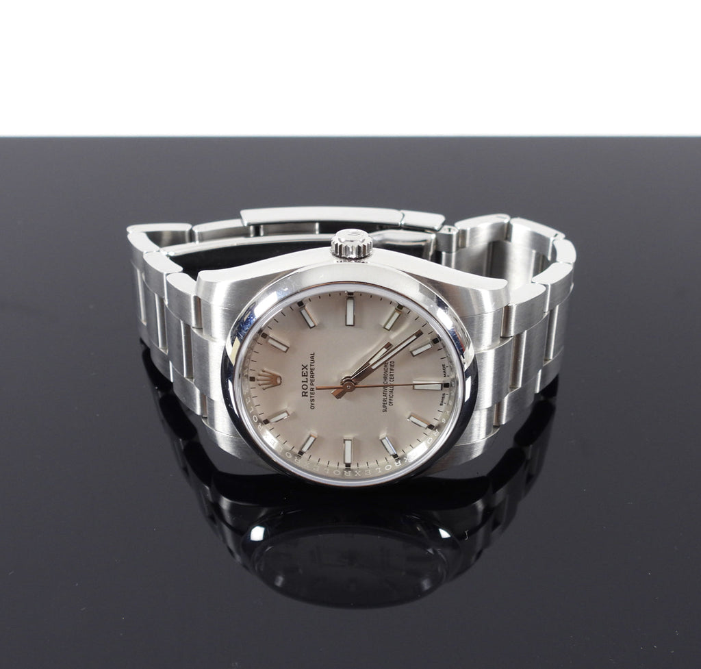 Rolex Oyster Perpetual Stainless Steel 34mm Automatic Watch
