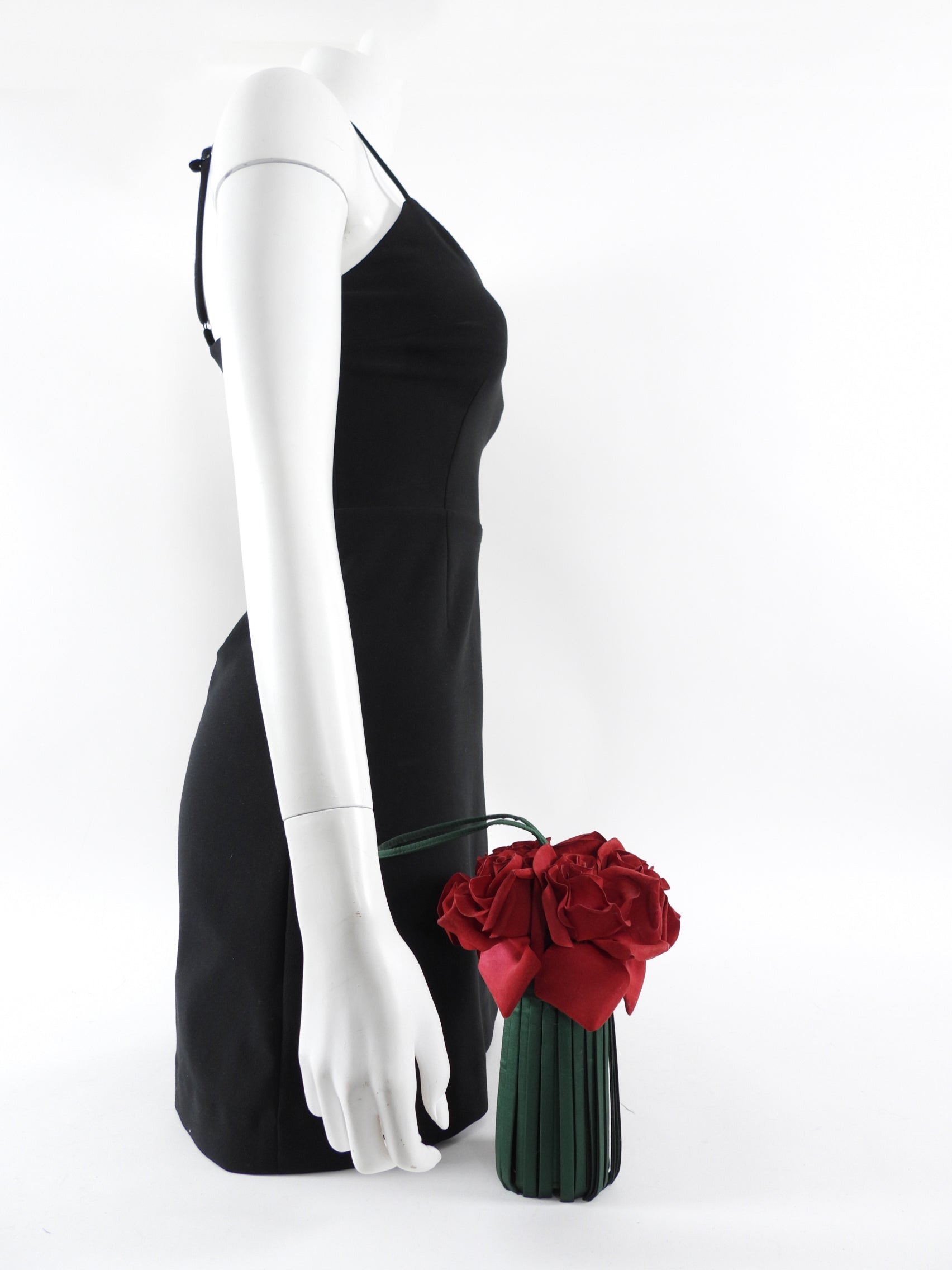 Lulu Guiness Red Roses Mini Evening Bag