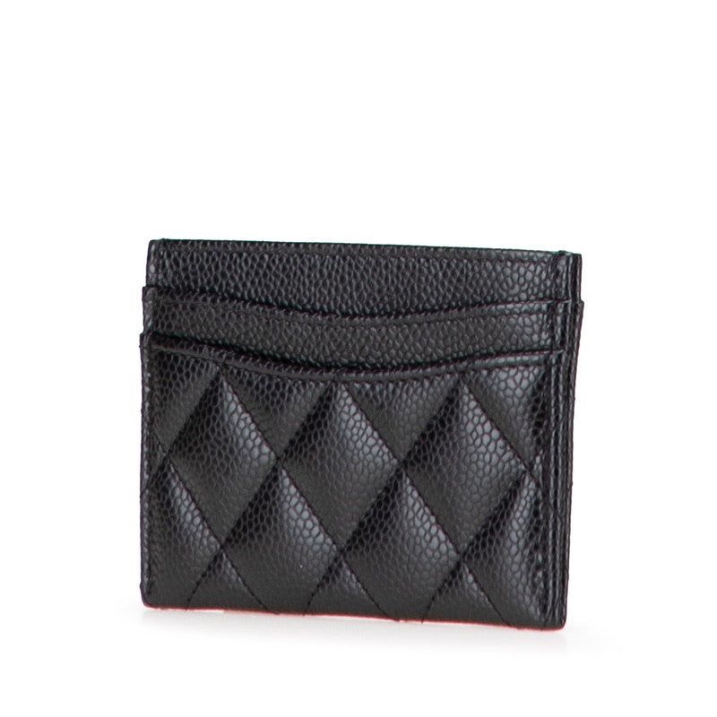 Chanel Classic  Case Caviar Leather  Case