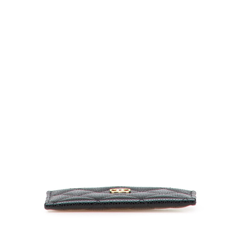 Chanel Classic  Case Caviar Leather  Case