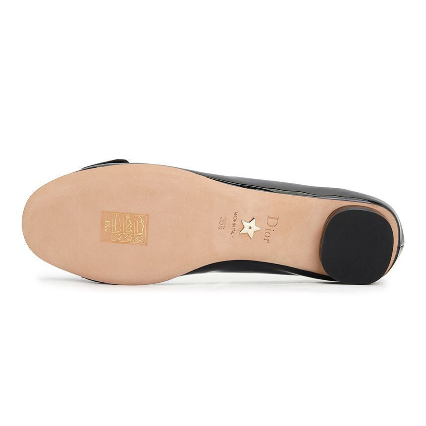 KCB838VNI 900 BLACK DIOR BALLERINE