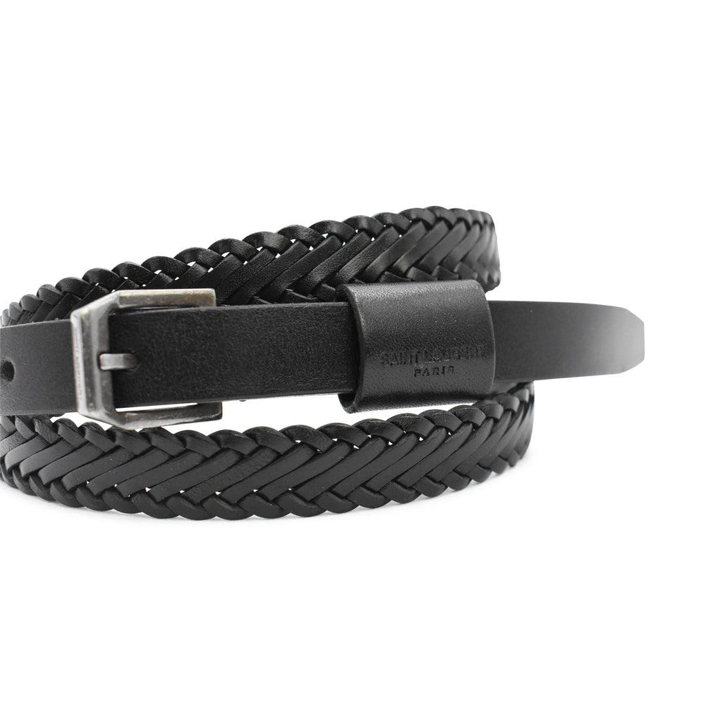 Saint Laurent Braided Belt