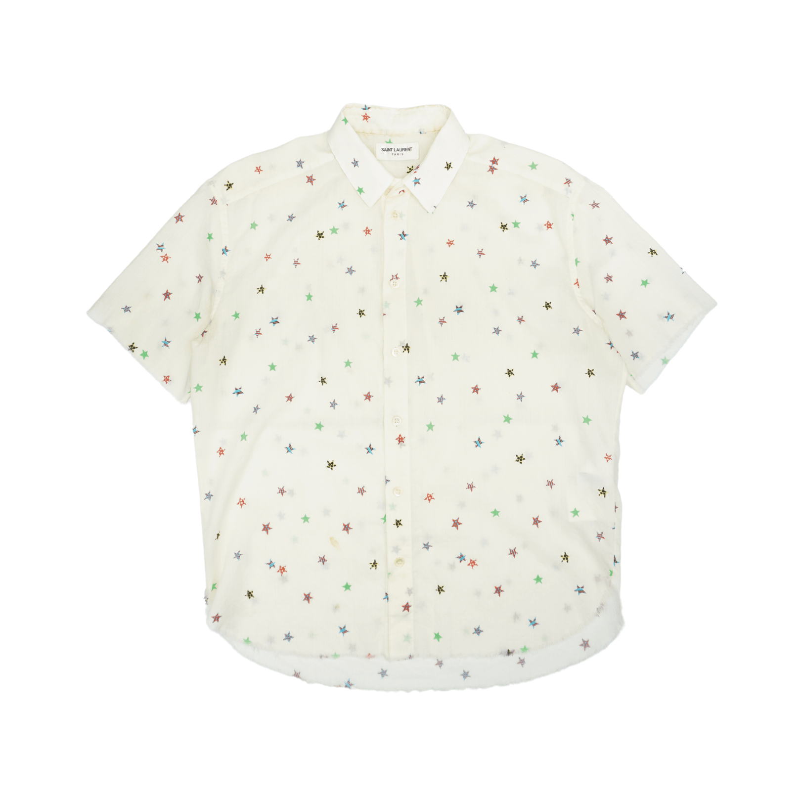 Saint Laurent Button-Down Shirt - Men's 39