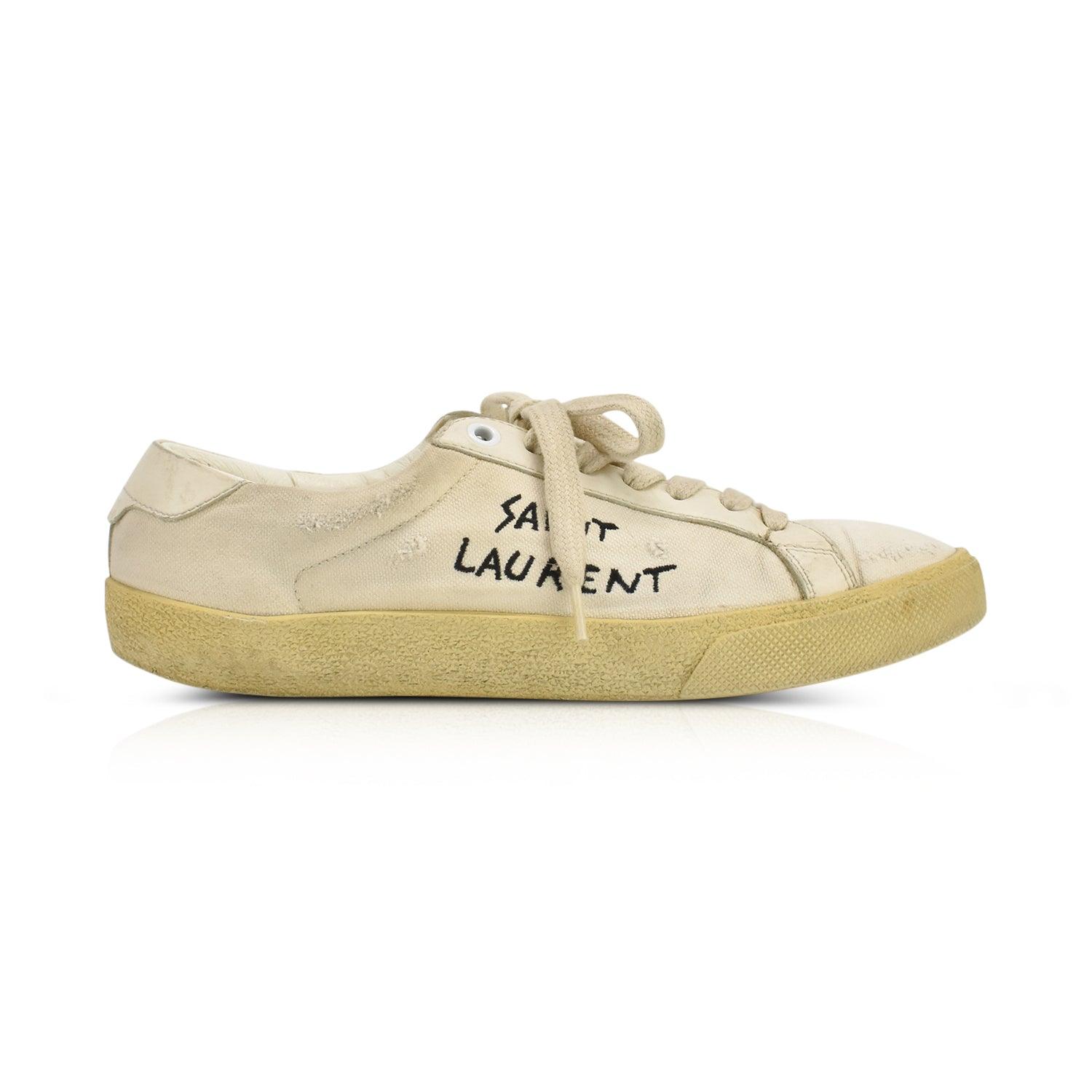 Saint Laurent 'Court Classic' Sneakers - Women's 37.5