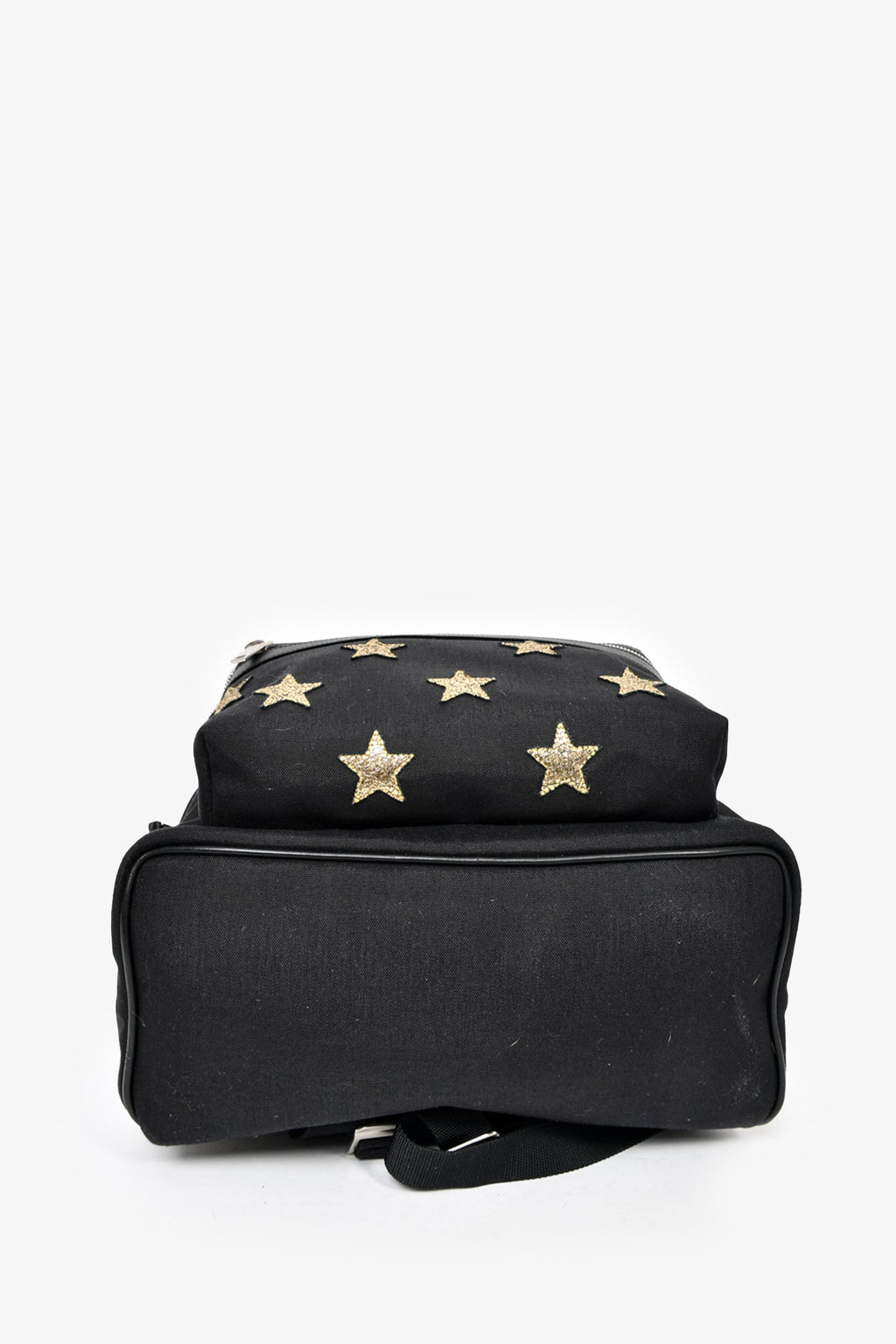 Saint Laurent Canvas/Leather Star Detail 'City' Backpack