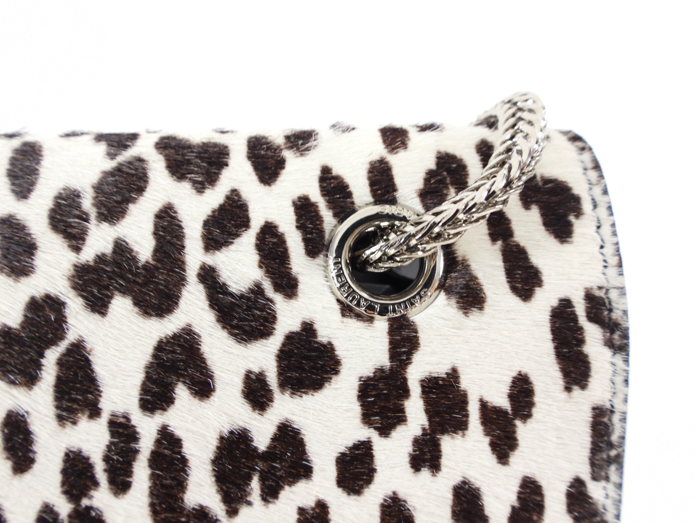 Saint Laurent Calf Hair Medium Betty Shoulder Bag