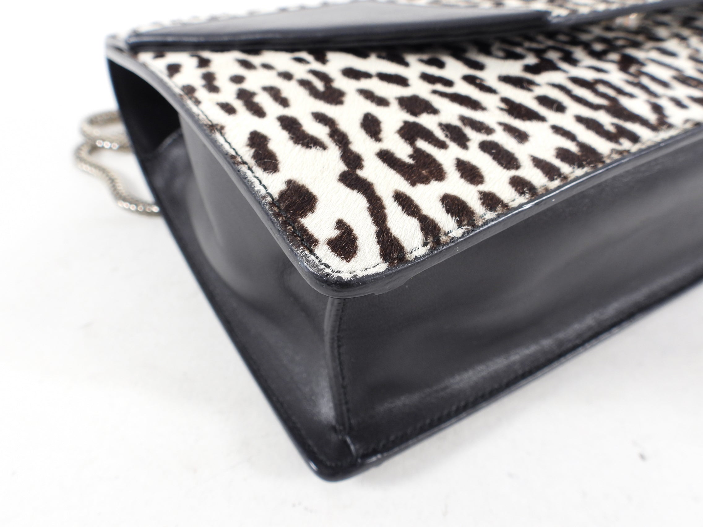 Saint Laurent Calf Hair Medium Betty Shoulder Bag