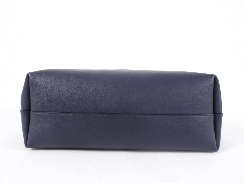 Saint Laurent Midnight Navy East West Shopping Tote Bag
