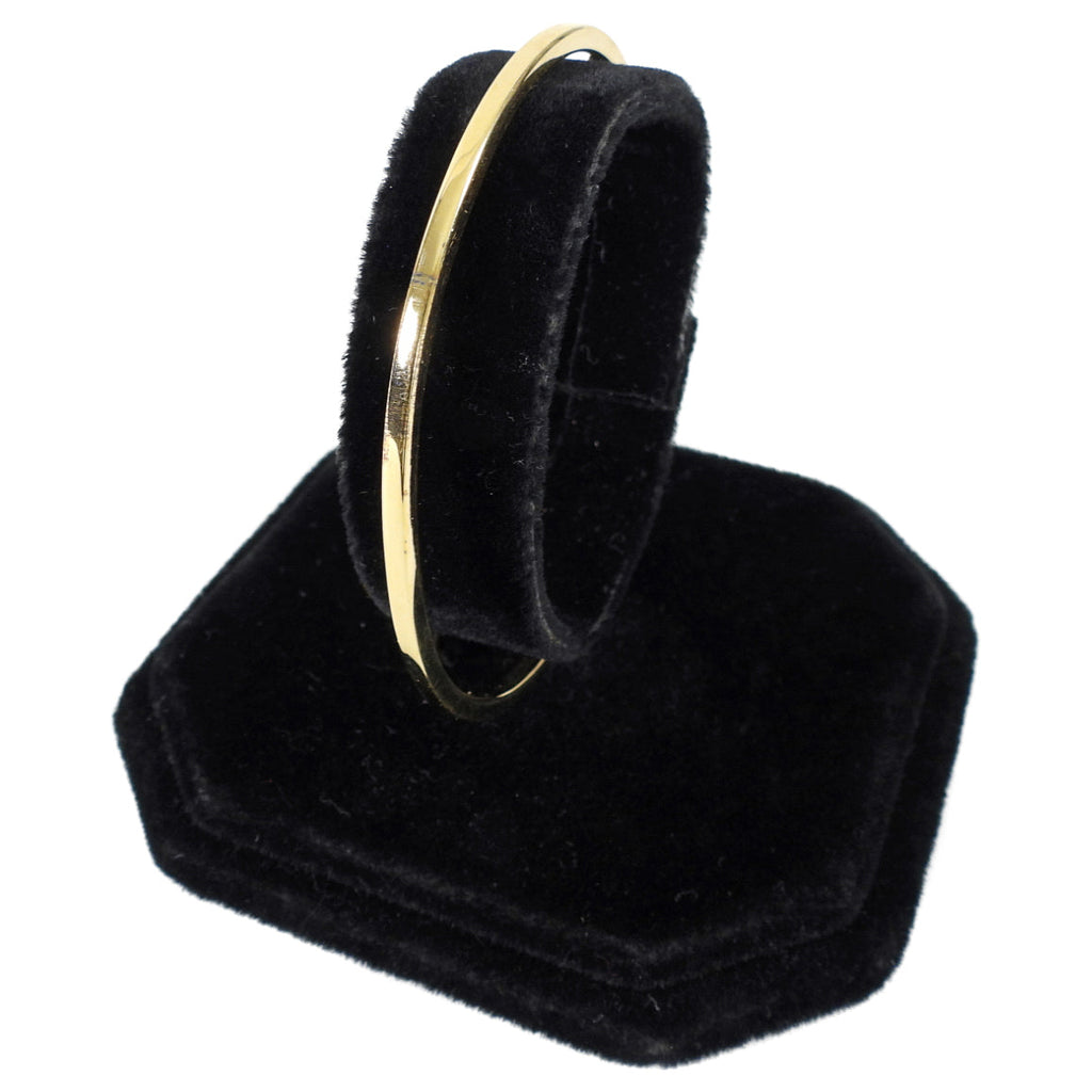 Saint Laurent Sterling Vermeil Thin Cuff Bracelet - M